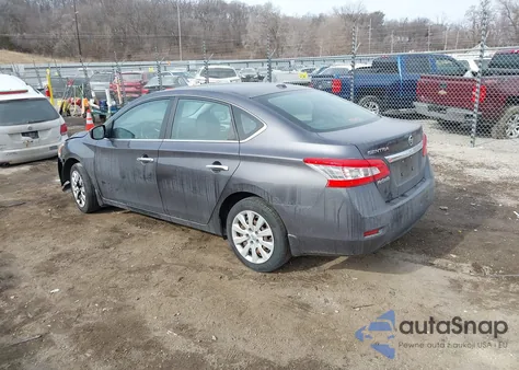 2015 Nissan Sentra Sv z USA, uszkodzony, nr VIN 3N1AB7AP2FY261893